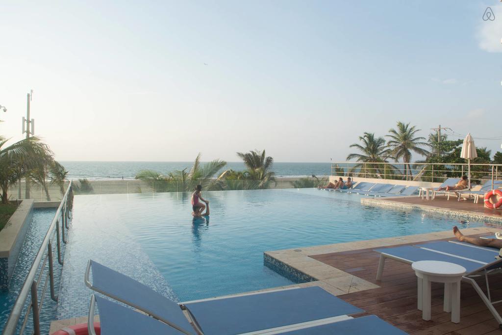 Luxury Apartment In Ocean Pavillion Hotel Cartagena Oda fotoğraf